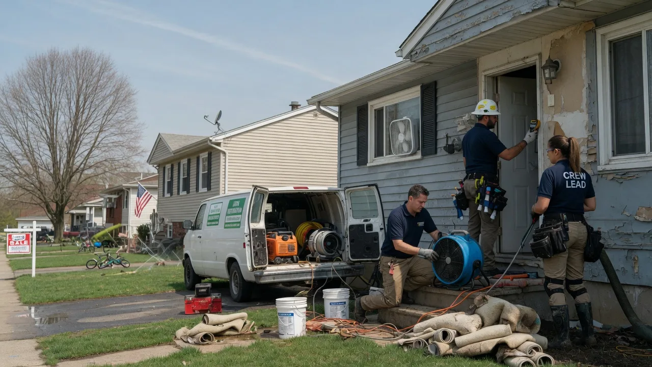 Flood Cleanup in New Tazewell, TN near me